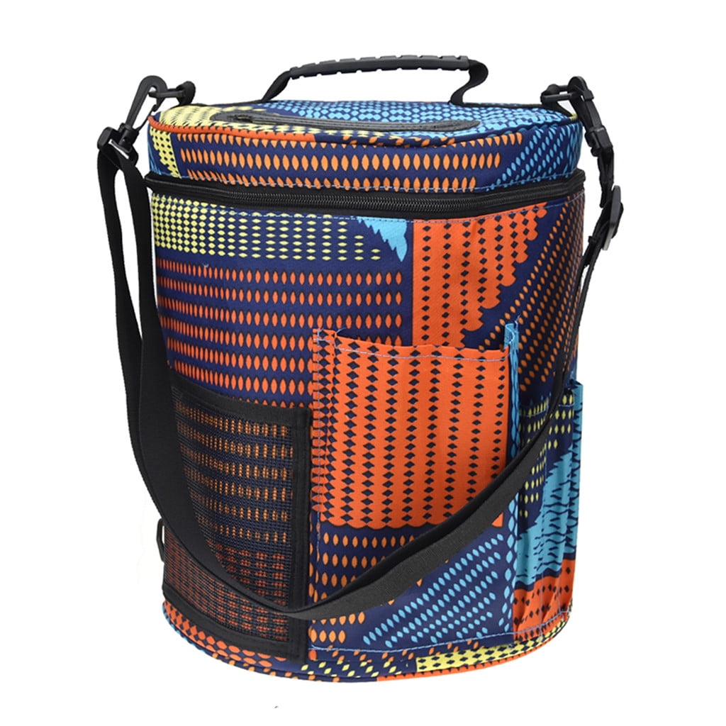 Geemin Knitting Bag Yarn Storage, Durable Yarn Organizer Crochet Bag