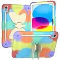 thumbnail image 3 of Funda de mariposa para niños, funda a prueba de golpes para ipad Mini 5 6 9,7 2017 2018 7th 8th 9th Gen 2021 Air 2 3 4 10,9 Pro 10,5 11 2024, 3 of 5