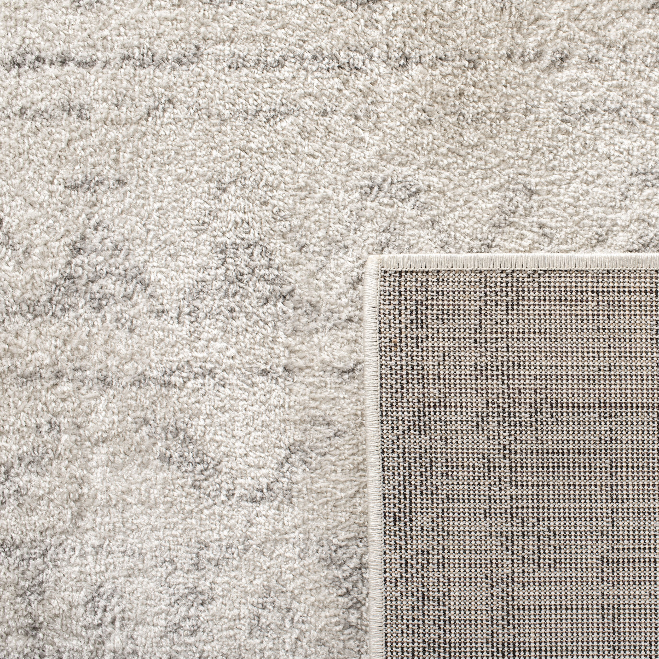 SAFAVIEH Adirondack Emil Southwestern Runner Rug, Ivory/Silver, 2'6" x 12'