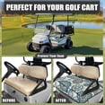 thumbnail image 4 of Whosucclay Datura Flower Thickened Golf Cart Seat Protector Anti-Fade for EZGO Yamaha Club Car Icon, Anti-Wear Golf Cart Seat Cover, 4 of 7