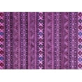 thumbnail image 1 of Ahgly Company Indoor Rectangle Oriental Purple Modern Area Rugs, 8' x 12', 1 of 4