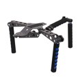 thumbnail image 1 of Ergonomic DSLR Shoulder Rig Stabilizer for Steady Shooting - Anti-Fatigue Camera Support Bracket with Adjustable Angles, Multi-Interface Compatibility for Video Light/LCD Monitor, Lightweight 2.2lb, 1 of 6