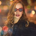 thumbnail image 3 of Diffraction Glasses, 3d Glasses, 3d Glasses Diffraction Glasses For Music Outdoor Party/bar/nightclub (red/black), 3 of 4