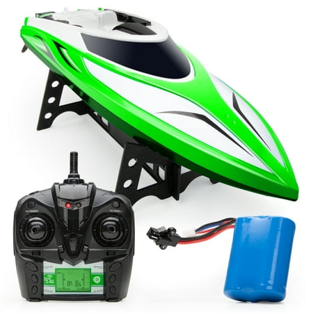 UPC 850008424144 product image for Force1 14  Green Velocity H102 Summer RC Pool Boat | upcitemdb.com