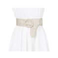 thumbnail image 5 of INSPIRE CHIC Womens Wide Waist Belts Soft Dress Belts for Ladies Vintage Beige, 5 of 5