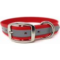 thumbnail image 1 of Heavy Duty Reflective Dog Collar \u Adjustable and with Durable Metal Buckle and Rings Odor chew Dog Collar for Small Medium and Large Dogs (Large Pink), 1 of 8