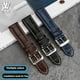 thumbnail image 4 of Correa de piel de vaca para reloj Citizen AT2140 Series AT2140-55L/E CA0615, correa de piel de vacuno para Omega Fossil Longines, pulsera de 20, 21 y 22 mm, color negro y azul, 4 of 5