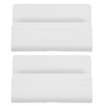 thumbnail image 1 of EeaseCA 2pcs Multifunctional Wall Mounted Phone Rack Phone Holder Bracket for Home Office Shop (White), 1 of 7