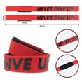 thumbnail image 3 of Weight Lifting Straps Cushioned Wrist Strength Training Support Deadlift Straps For Men, 3 of 5