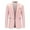Pink, variant on MSJUHEG Blazer For Women 2023 Black Blazer Women Mens Suit Slim Fit One Button Solid Tuxedo Acket Business Suits Wedding Party Homecoming Suits For Men Womens Blazer Black L
