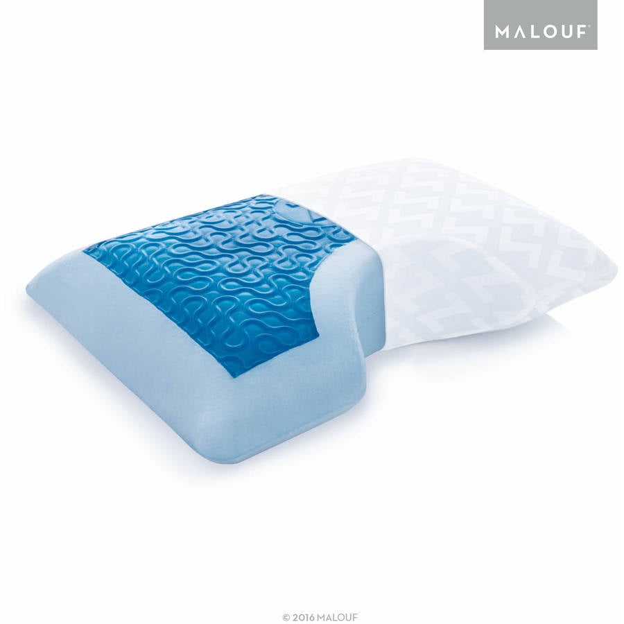 Z Gel Memory Foam With Liquid Z Gel Side Sleeper Pillow Walmart
