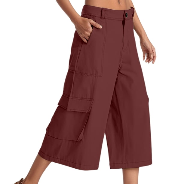 WILLBEST Pantalones Casuales de Lino Ajustados para Mujer, con Cintura Elástica y Cordón Ajustable para Mayor Comodidad y Estilo. Grande