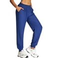 thumbnail image 3 of Fabrcox Women's Scrub Pants - Lightweight Stretch Jogger Style Medical Trousers with Pockets, Elastic Waistband for Nurses and Workers ,Royal Blue XL, 3 of 7