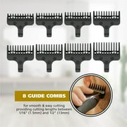 Wahl Commando Cordless Rechargeable Manscaper Wet/Dry Trimmer - Body Groomer for Men, Black 3024497