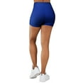 thumbnail image 4 of Gilbin Ultra Soft High Waist Yoga Stretch Mini-Bike Shorts for Women-Many Colors-One Size & Plus Size (Royal Blue 3X-5X), 4 of 7