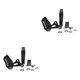 thumbnail image 1 of Kenally Bike Single Speed Chain Guide Protector Chain Alloy Frame Guard Aluminum Negro Tipo 1 2piezas, 1 of 1