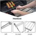 thumbnail image 5 of FENGGUIQU Stainless Steel Skewer Rack Set Portable Foldable Grill Rack for Home and Outdoor Use, 5 of 8