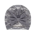 thumbnail image 1 of Newborn Hat Nice-looking Wide Application  Lace Bowknot Baby Cap Shooting Props, 1 of 10
