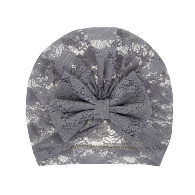 Newborn Hat Nice-looking Wide Application Lace Bowknot Baby Cap Shooting Props