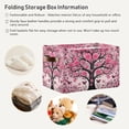 thumbnail image 5 of Rose Tree Foldable Storage Basket for Shelves, Collapsible Sturdy Storage Bin with Handles, Canvas Storage Cube for Organizing Closet 1PC Home Decor, 5 of 7