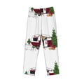 thumbnail image 5 of Balery Vintage Buffalo Plaid Christmas Camper print Men's Pajama Pants,Ultra Lightweight Pjs,Lounge Pant-Small, 5 of 9