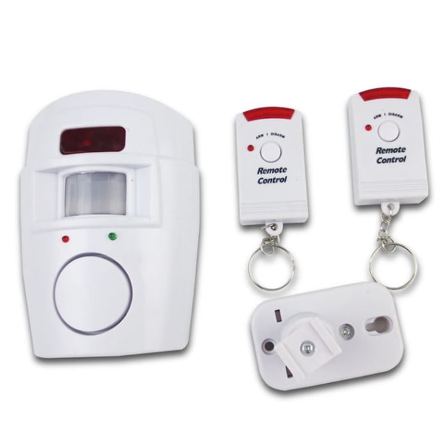 Monstrate Control remoto Inalámbrico Detector de movimiento por infrarrojos Sensor Alarma Sistema de alarma antirrobo para el hogar Electrónica