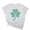 White, variant on Puntoco Women tops for Summer Shirts for Women St Patricks Day Casual Graphic Tshirts Cute Lucky Tee Irish Black 6(M)