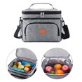 thumbnail image 4 of 15l Thickened Bento Lunch Bag Dirt And Scratch Resistant For Outdoors ActivitiesNavy Blue, 4 of 5