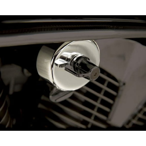 Show Chrome Accessories (55-301) Chrome Fuel Shut-Off Cover