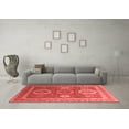 thumbnail image 3 of Ahgly Company Indoor Rectangle Oriental Red Industrial Area Rugs, 2' x 4', 3 of 4