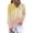 Multicolor 1, variant on QASIEATN Womens Long Sleeve Tops Casual Loose Fit Tie Dye Shirts Trendy Mesh Button Down Collared Business Work Blouse