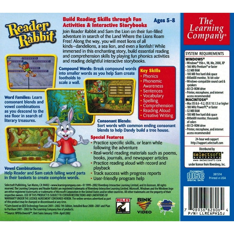 The Learning Company, Learn to Read with Phonics 1 & 2 Grade