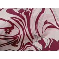 thumbnail image 5 of oneOone Cotton Cambric Maroon Fabric Abstracts Craft Projects Decor Fabric Printed By The Yard 56 Inch Wide, 5 of 5