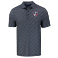 thumbnail image 2 of Men's Cutter & Buck Black FC Dallas Pike Eco Pebble Print Stretch Recycled Polo, 2 of 3