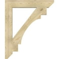 thumbnail image 3 of Ekena Millwork 6"W x 40"D x 48"H Merced Slat Rough Sawn Bracket, Douglas Fir, 3 of 4
