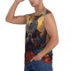 thumbnail image 3 of Balery Maple Leaf Meditating Squirrel Camisetas sin mangas para hombre, absorbe la humedad y protege contra el mal olor.-Medium, 3 of 7