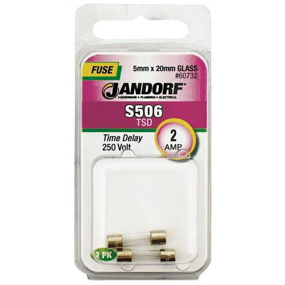 Jandorf Specialty Hardw Fuse S506 2A Time Delay 60732
