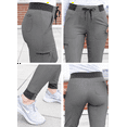 thumbnail image 4 of Adar Pro Heather Scrubs For Women - Ultimate Yoga Jogger Scrub Pants, 4 of 7