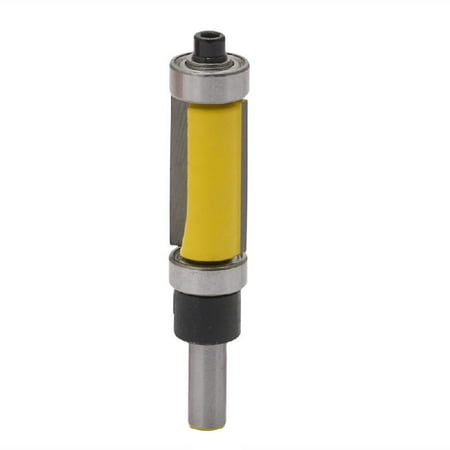 

OOKWE 1pc 1/4 Shank Top &Bottom Bearing Flush Trim Router Bit For Woodworking