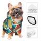 thumbnail image 3 of Balery Colorful Hawaii Palms Sudadera con Capucha para Perros Pequeños – Ropa para Mascotas, Disfraz para Perros y Gatos, Ideal para Fiestas y Cosplay-Small, 3 of 7