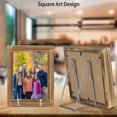 thumbnail image 4 of IBosins 5 Pack 6 Inch Plate Holder Display Stands, Metal Silver Frame Stand for Picture, Book, Photo Easel, Creation, Collectibles, 4 of 7