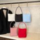 thumbnail image 1 of Bolso De Mano De Fibra De Poliéster 1Pcs 8.66x8.27x3.93" Polyester Handbag Simply Striped Shoulder Bag Shopping Tote with Hand-Holding Structure for Daily Outings and Travel JASKFLY, 1 of 9