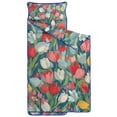 thumbnail image 2 of Pioneer Flower Floral Print Pattern Toddler Nap Mats for Kids Preschool,Sleeping Mat Bag or Kids,Toddler Sleeping Bag,Toddler Nap Mat or Daycare, 2 of 6