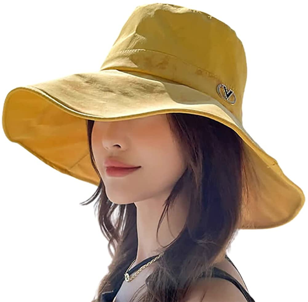 Women's Wide Brim Tie Dye Sun Hat 