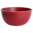 thumbnail image 5 of Gibson Home  Rockabye 4 Piece Melamine Cereal Bowl Set in Dark Pink, 5 of 5
