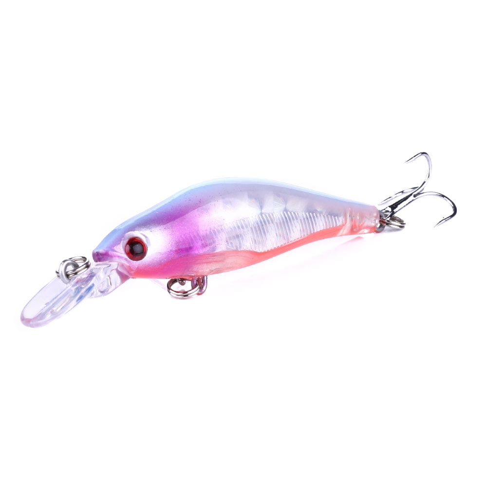 HENGJIA Fishing Deep Diving Fishing Lures Swimbait Sinking Minnow Lure Freshwater Jerkbait Lure 8Pcs/kit