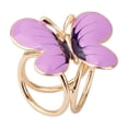 thumbnail image 1 of Clip de Pasadores de Broche de Hebilla de Moda con de Bufanda de Mariposa para Bufandas Púrpura, 1 of 7