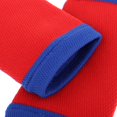 thumbnail image 3 of 2 uds muñequeras deporte Sweatband sudor muñequera soporte Brace Wraps guardias rojo + rojo Zulema  Soporte de muñeca, 3 of 5