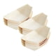 thumbnail image 2 of 50 bandejas de madera con forma de barco, desechables, para servir comida, sushi, platos y vajilla. 85 cm x 55 cm, 2 of 9