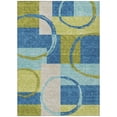 thumbnail image 2 of Addison Rugs Chantille Indoor/Outdoor Transitional Geometric Denim Washable Rectangle Rug, 3' x 5', 2 of 6